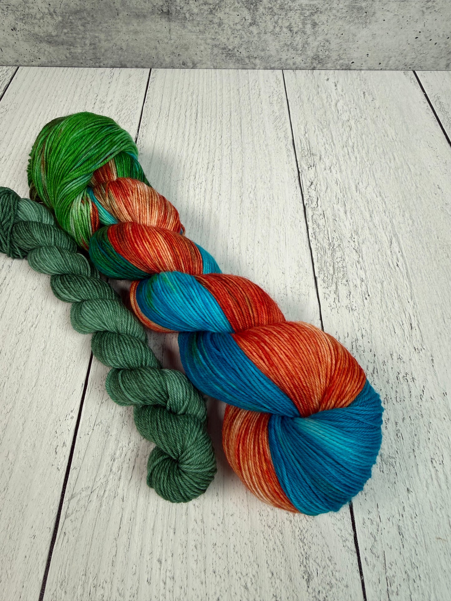 Below the Surface Sock Set w/Green Mini (Achilles Sock)