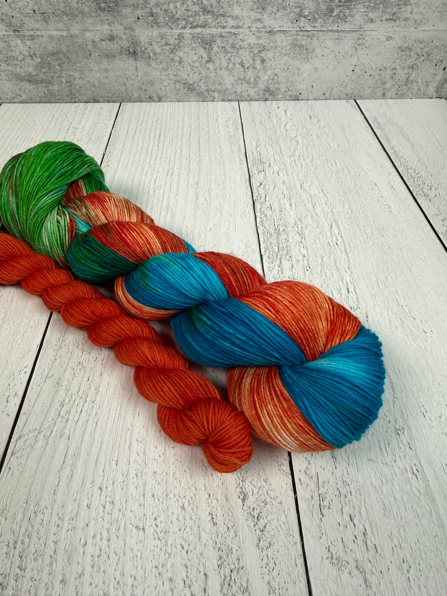 Below the Surface Sock Set w/Orange Mini (Achilles Sock)