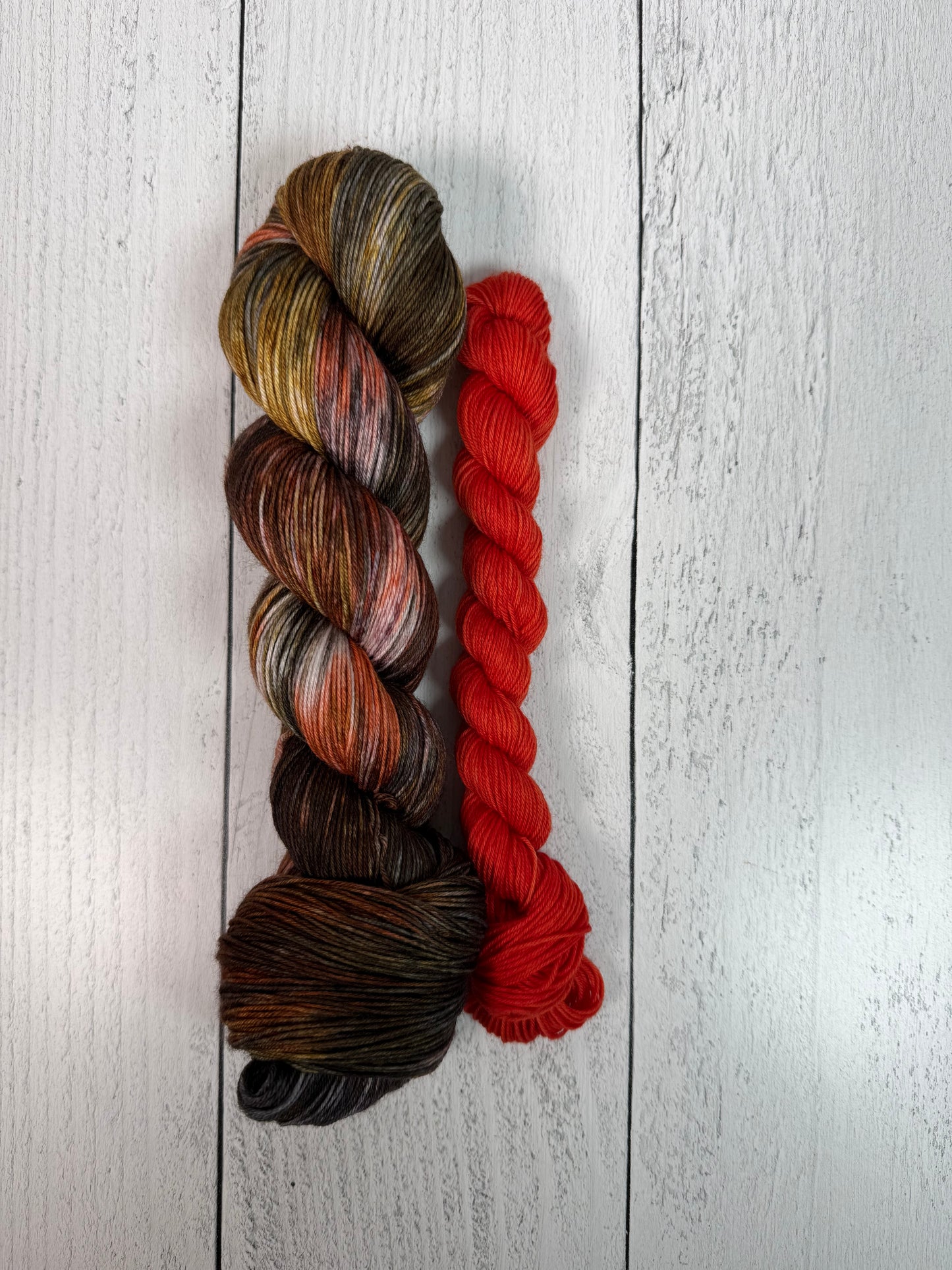 Canyon Hues Sock Set w/Orange Mini (Achilles Sock)