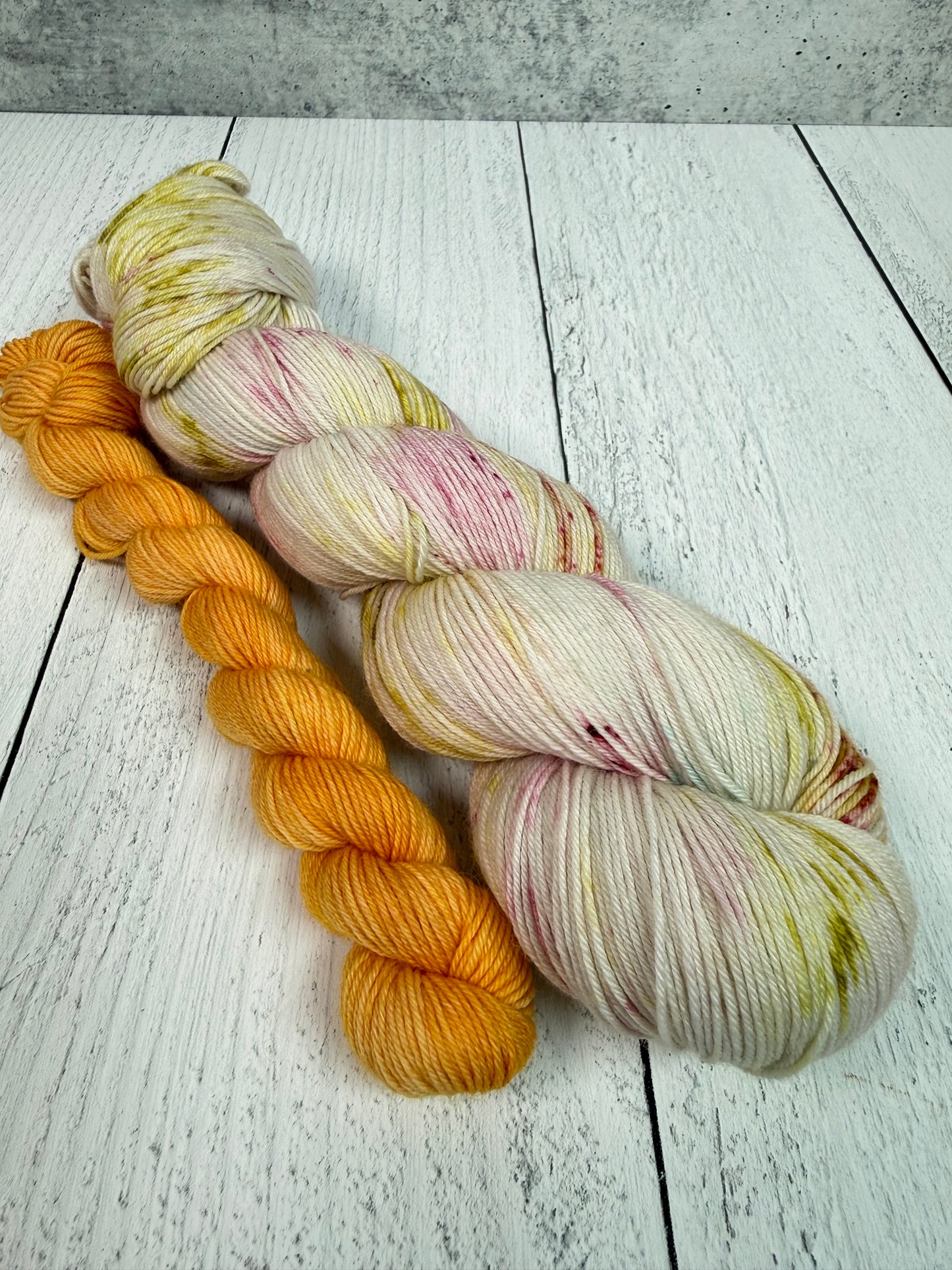 Wildflower Picnic Sock Set w/Yellow Mini (Achilles Sock)