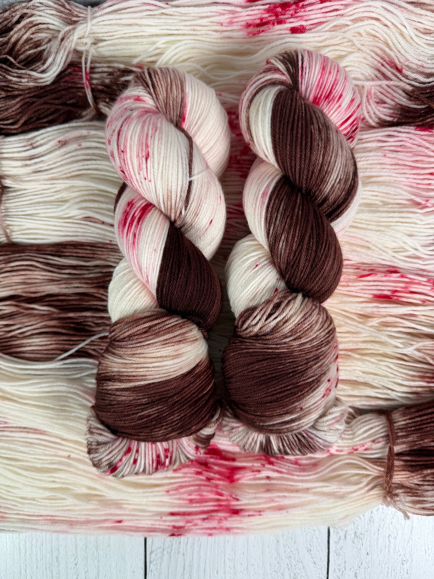 Peppermint Bark (Athena Sock)