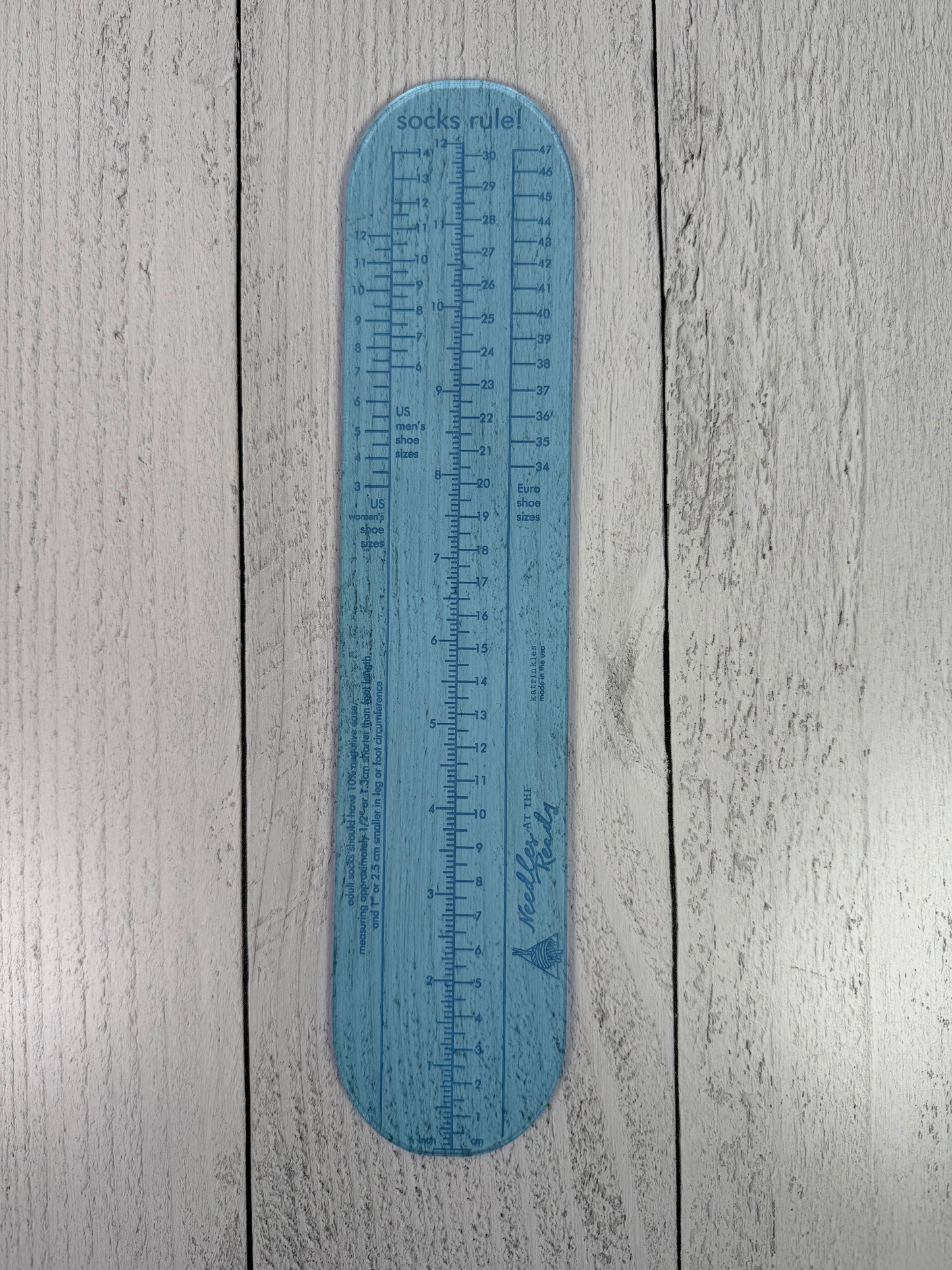 Katrinkles Acrylic Sock Ruler
