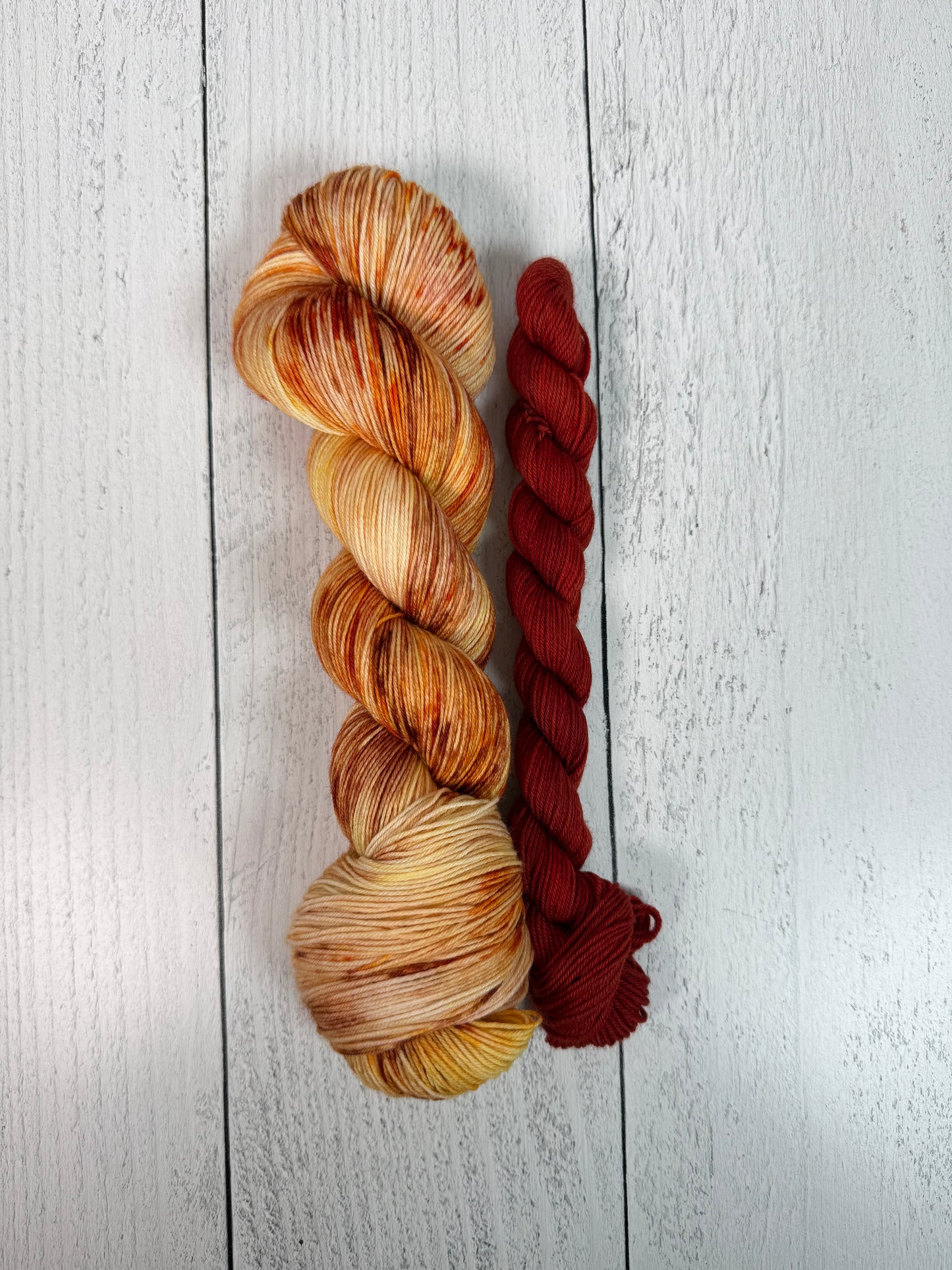 Sunflower Fields Sock Set w/Red Mini (Achilles Sock)