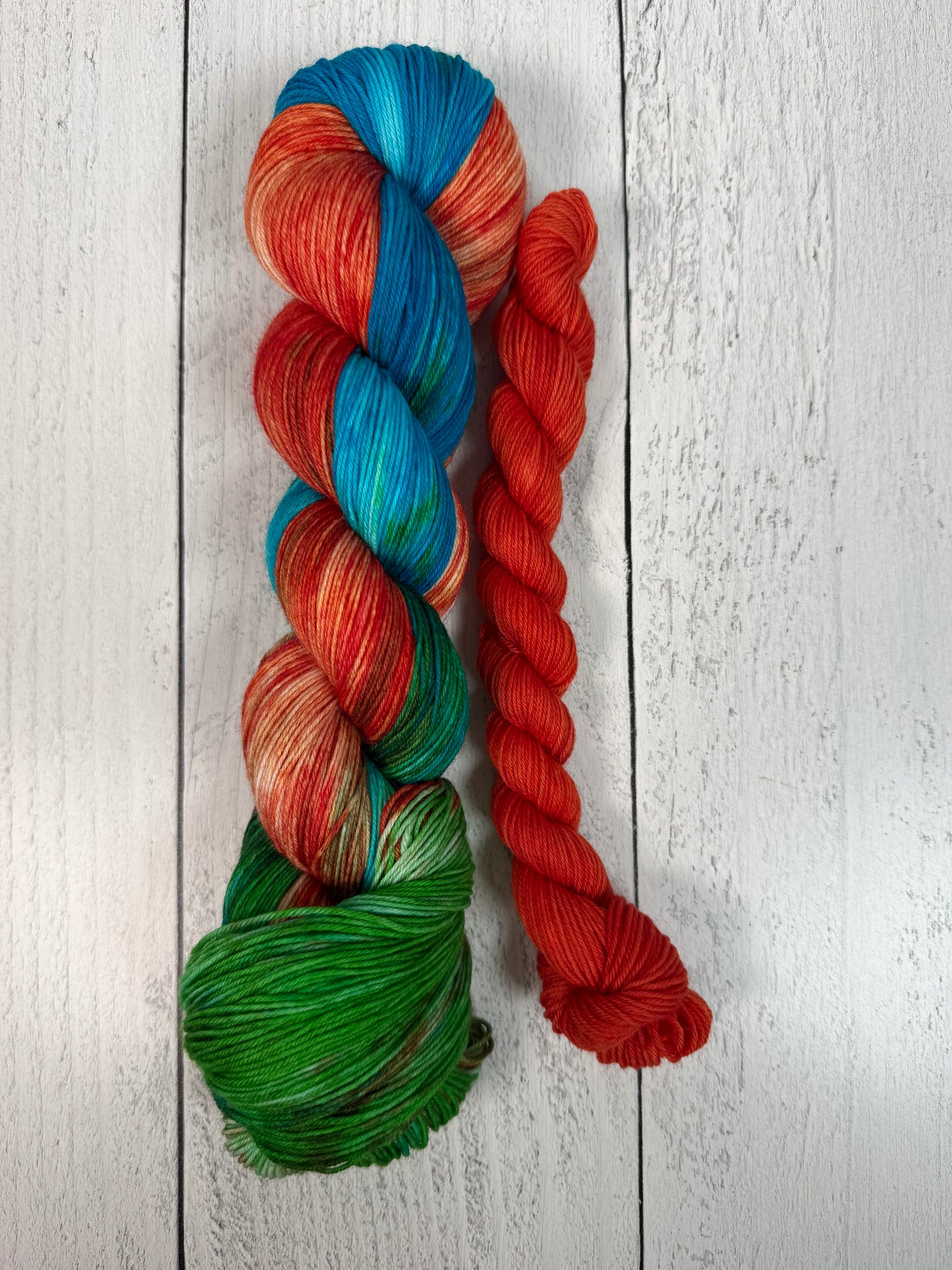 Below the Surface Sock Set w/Orange Mini (Achilles Sock)