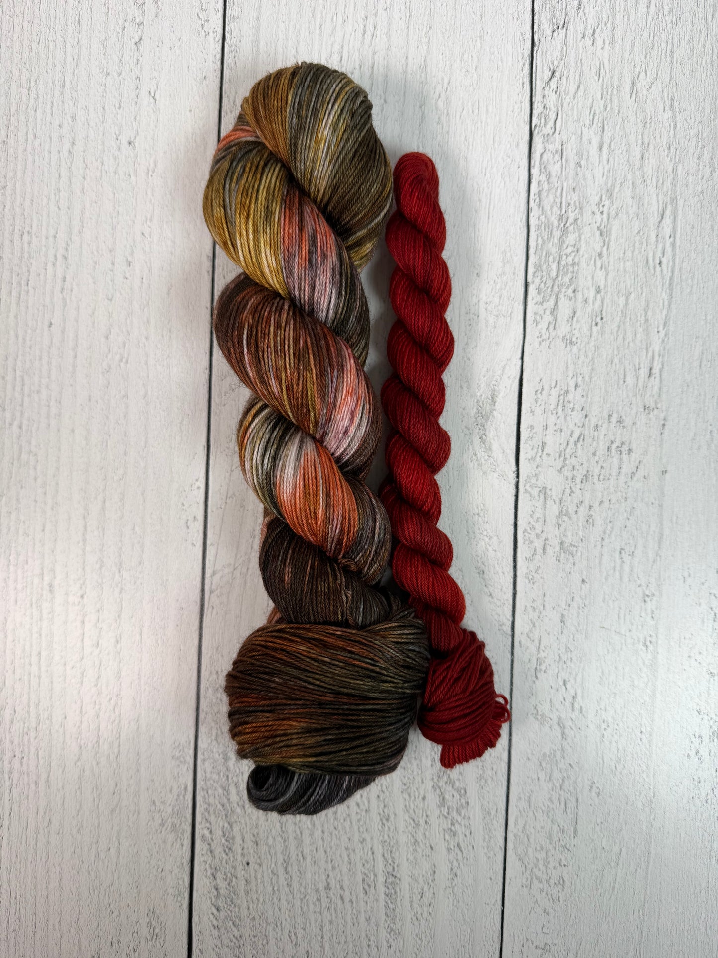 Canyon Hues Sock Set w/Red Mini (Achilles Sock)