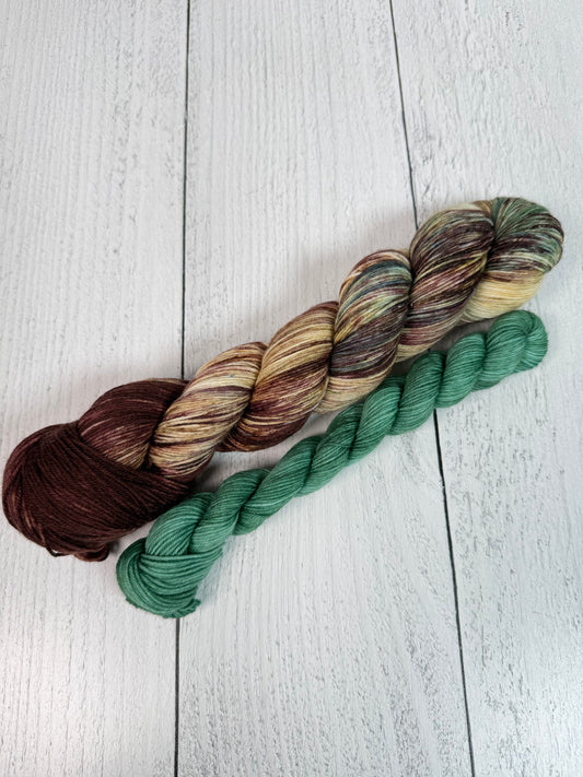 Frozen Grasshopper w/Green Mini (Achilles Sock)