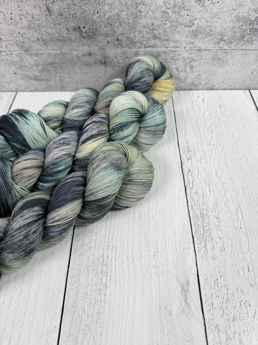 Single Brew - Faded Denim (Achilles Sock)